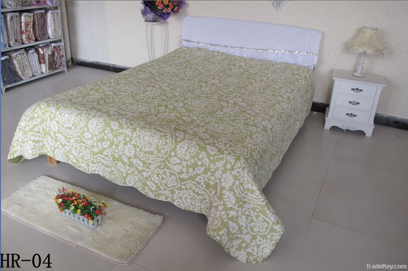 2013 hot sale quilted bedspread white