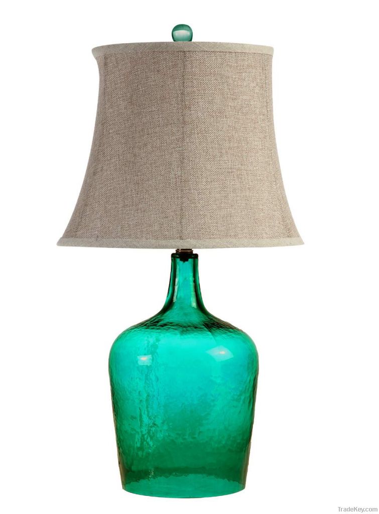 recycle glass table lamp