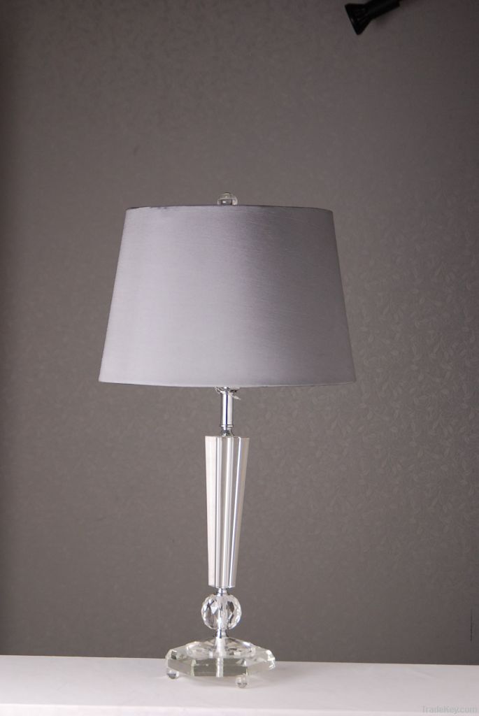 crystal table lamp