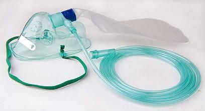 Non-Rebreathing Mask with Tubing
