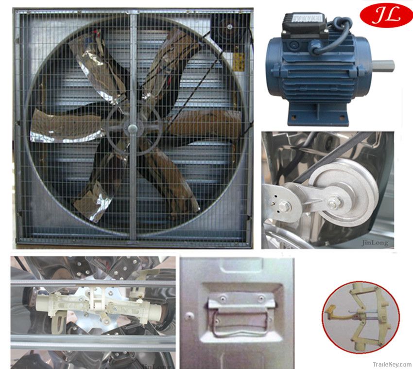 Push-pull Fan/Centrifugal Shutter System Exhaust Fan