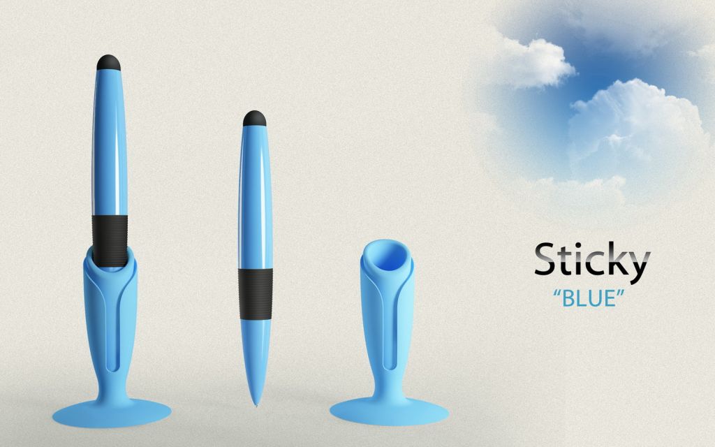 Sticky -Touch stylus & Ball pen for ipad