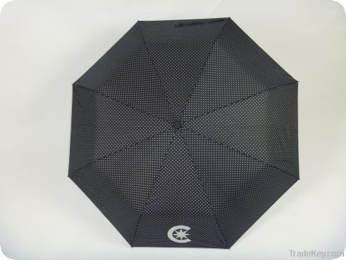 strong super mini 3 folding pocket umbrella for promotion and gifts