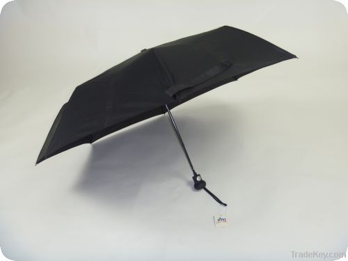 strong auto open and close 3 fold advertising umbrella from Shenzhen