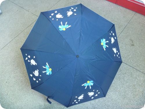 colorful blue advertising color changing special gift umbrella for pro