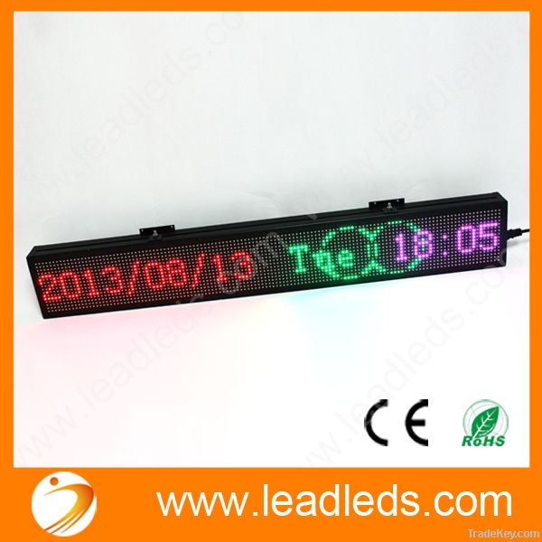 2013 Best selling custom made full color indoor led display board wi