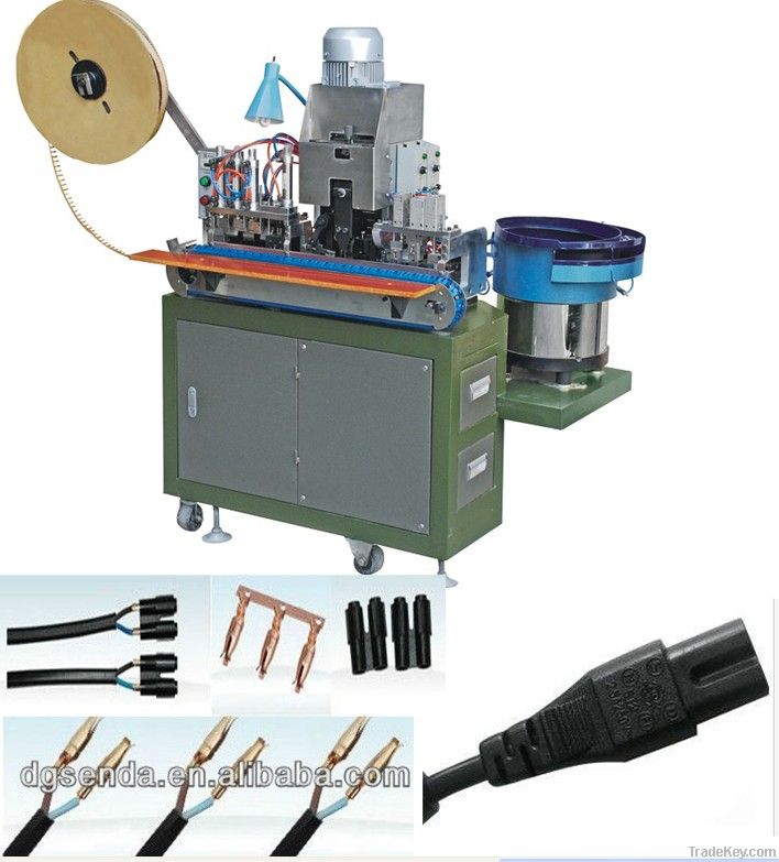 Wire Stripping &Auto Feed/Terminal Crimping/Assembling Inner tower Mac