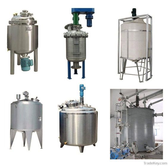 industrial mixing mixer tank furnace kettle equipment
