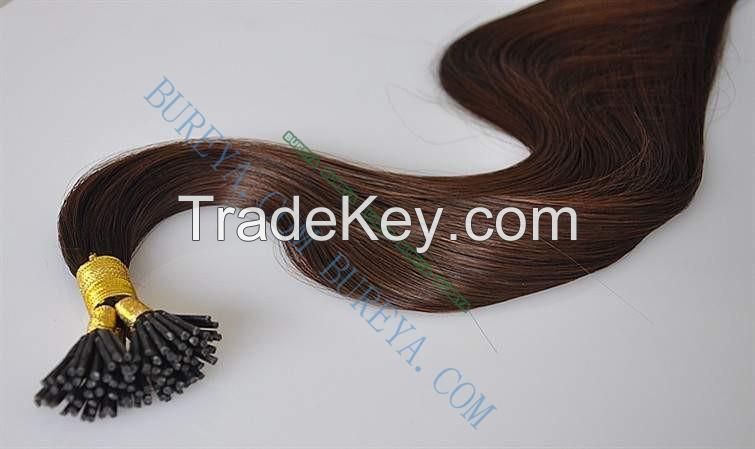 100% I Tip Remy Hair Extension