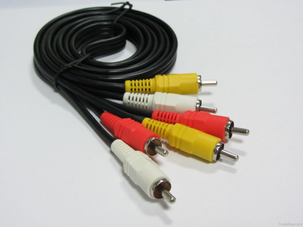 RCA/Audio/Video Cables with RoHS Directive-compliant