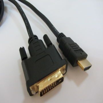 HDMI to DVI Cable, 1.4V with Ethernet, 3D Function