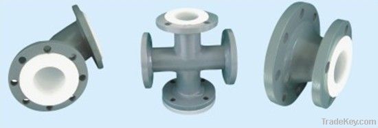 Lined valves flange covers