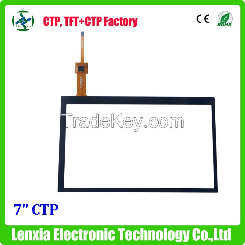 I2C interface 7inch capacitive touch screen panel