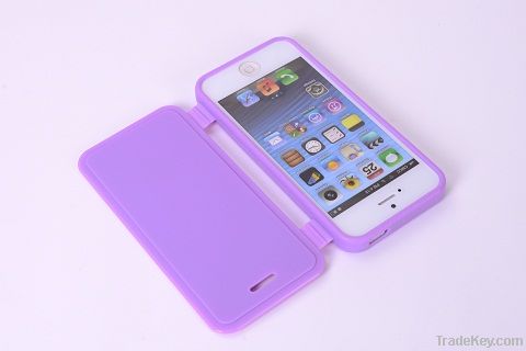 Mobile Phone Case for iPhone 5 with TPU Back Cover