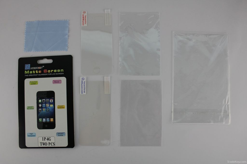 Matte Anti-Fingerprint Anti-Glare Screen Protector for iPhone 5/4/4S,