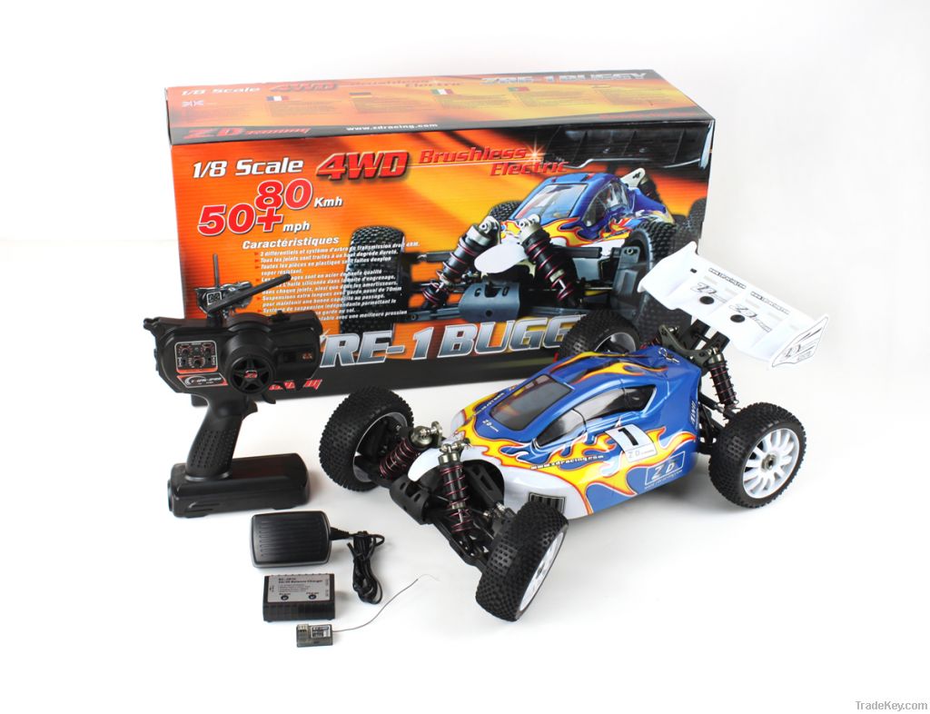 1/8 SCALE 4WD BRUSHLESS ELECTRIC BUGGY