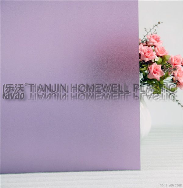 2D embossing static window film