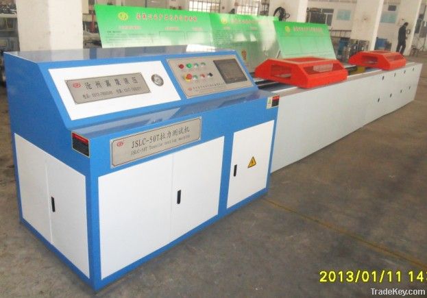 Tension Tester hydraulic system for steel industry