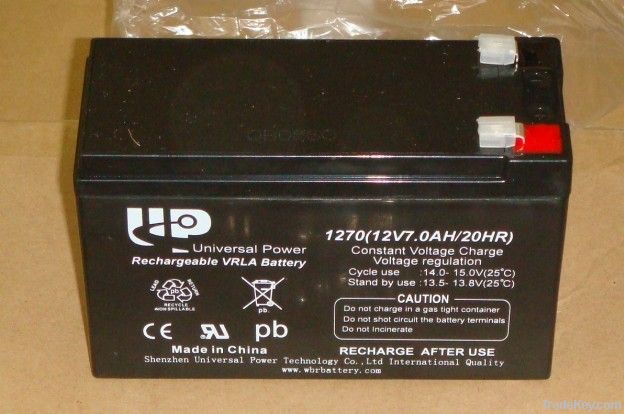 sealed lead acid battery 12V 7Ah