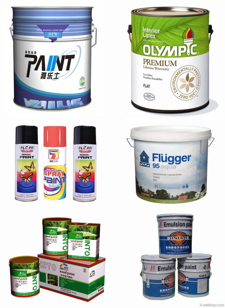 Tinplate Chemical Can for Paint Packing