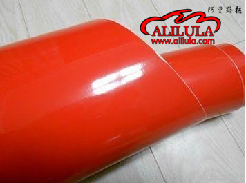 3D wrapping film red