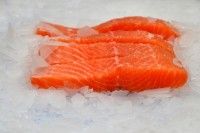 FROZEN SALMON PORTIONS (Salmo Salar) in VACUUM