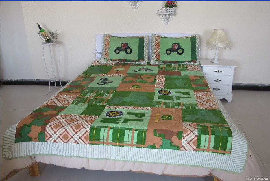 washable embroidery bed quilt covers