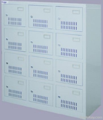 Steel Storage Cabinet, Steel Storage Locker with 12 Doors