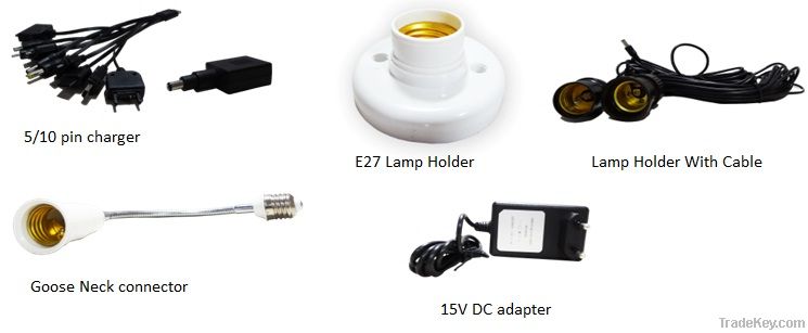 Solar Home Lighting System Accessories