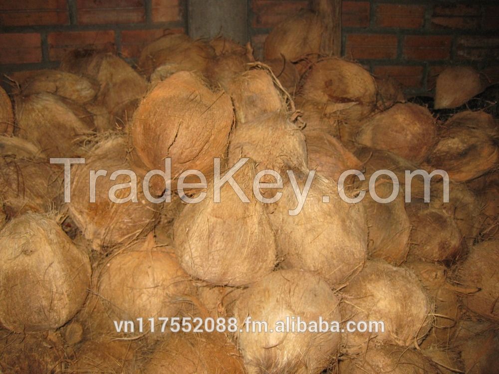 Semi-husk Mature Coconut, Dried Coconut