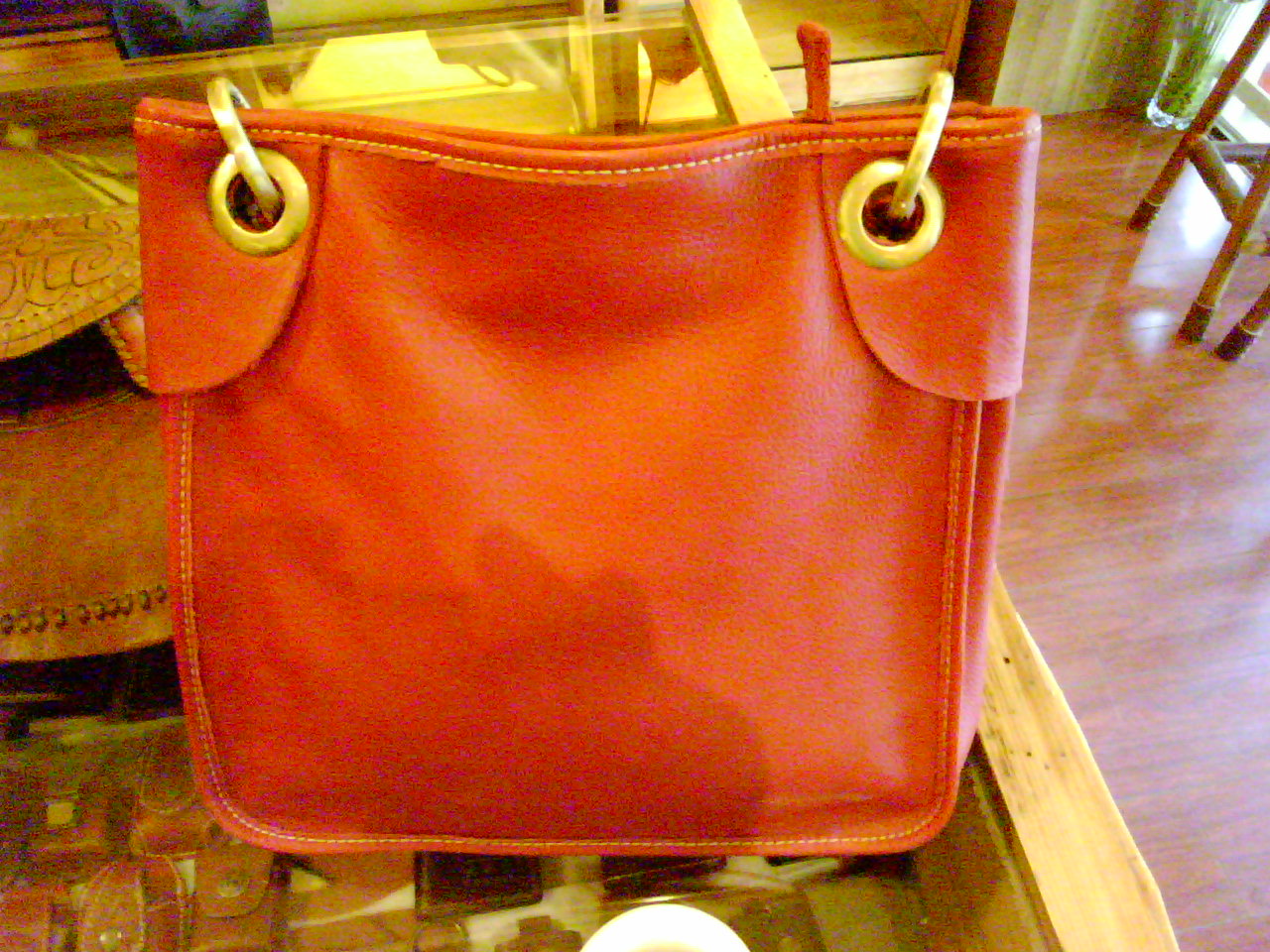Leather Lady Hand Bag
