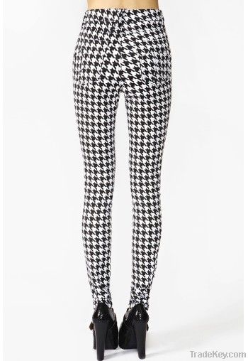 Houndstooth Skinny Pant