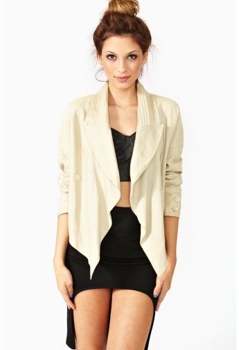 casual linen jacket