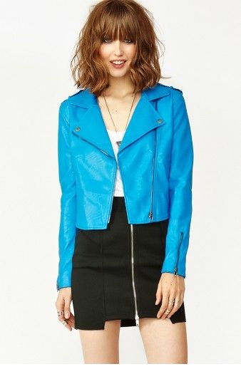 Short Leather Jacket