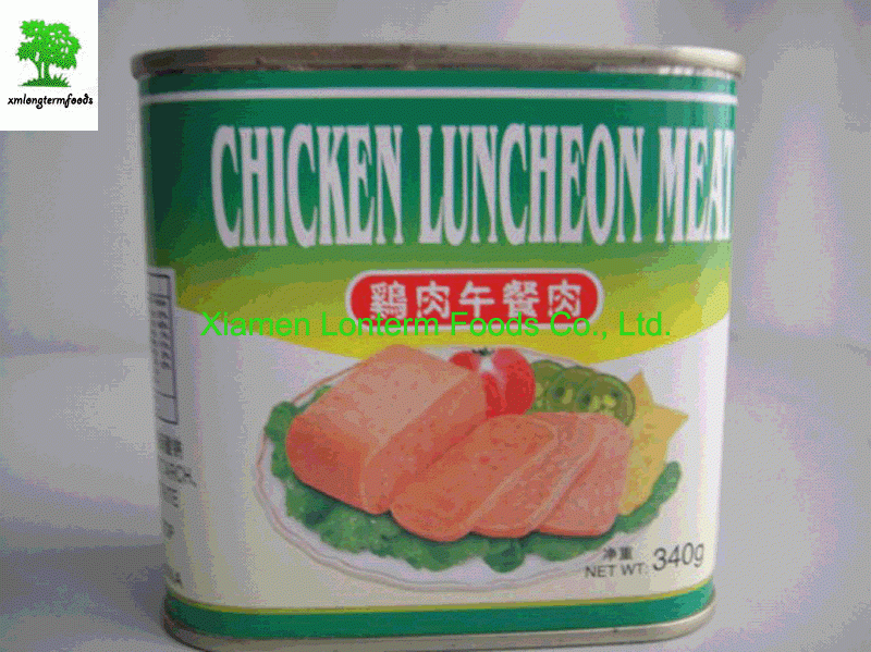 Canned luncheon meat