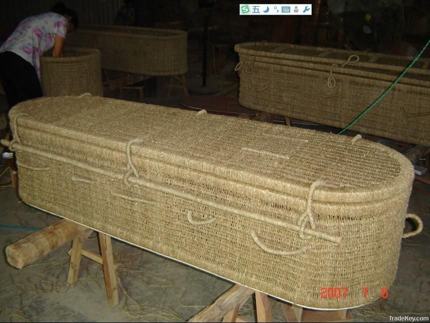 seagrass coffin