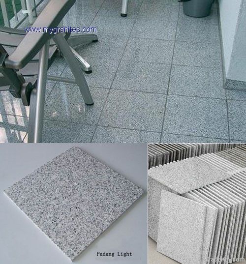 Polished granite tile