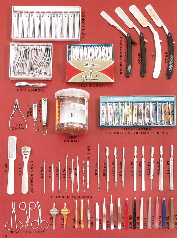 manicure pedicaur instruments