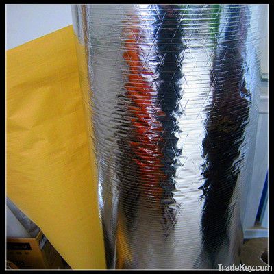 Aluminum foil fireproof heat reflective building material
