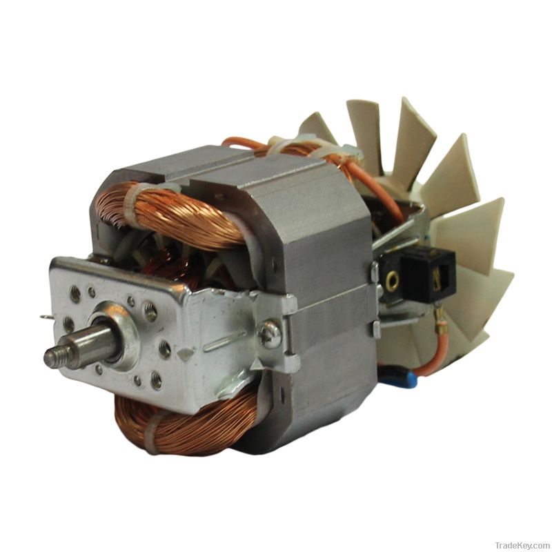 Universal ac motor