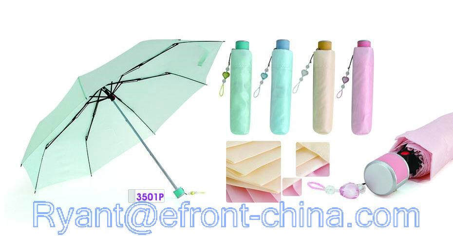 Umbrella:3 fold supermini umbrellas