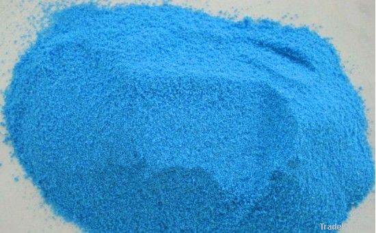 blue color high foam detergent powder