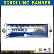 scrolling banners