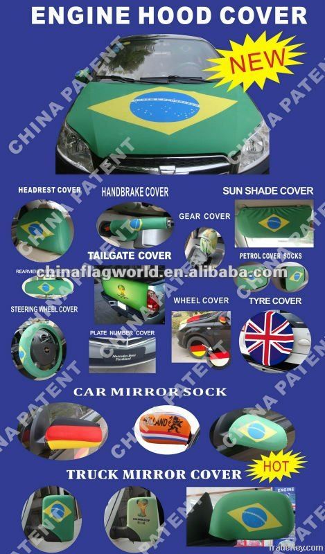 car cover & flag