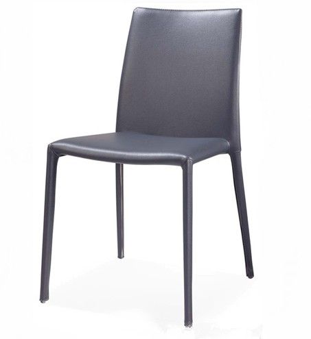Stackable Dining Chairs Upholstered by Leather / Dining Room Decor