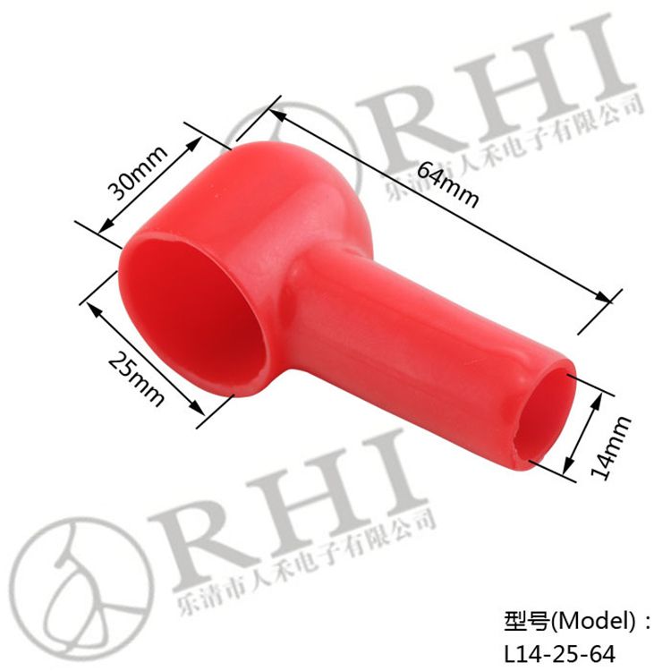 Soft Plastic Rubber Cable Lug Insulator Boot