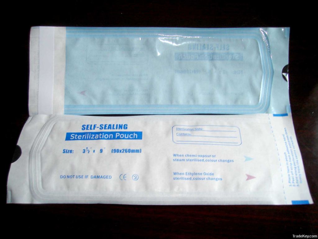 Self Sealing Sterilization Pouch (90mm*195mm)
