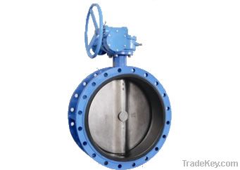 Flanged buterly valve