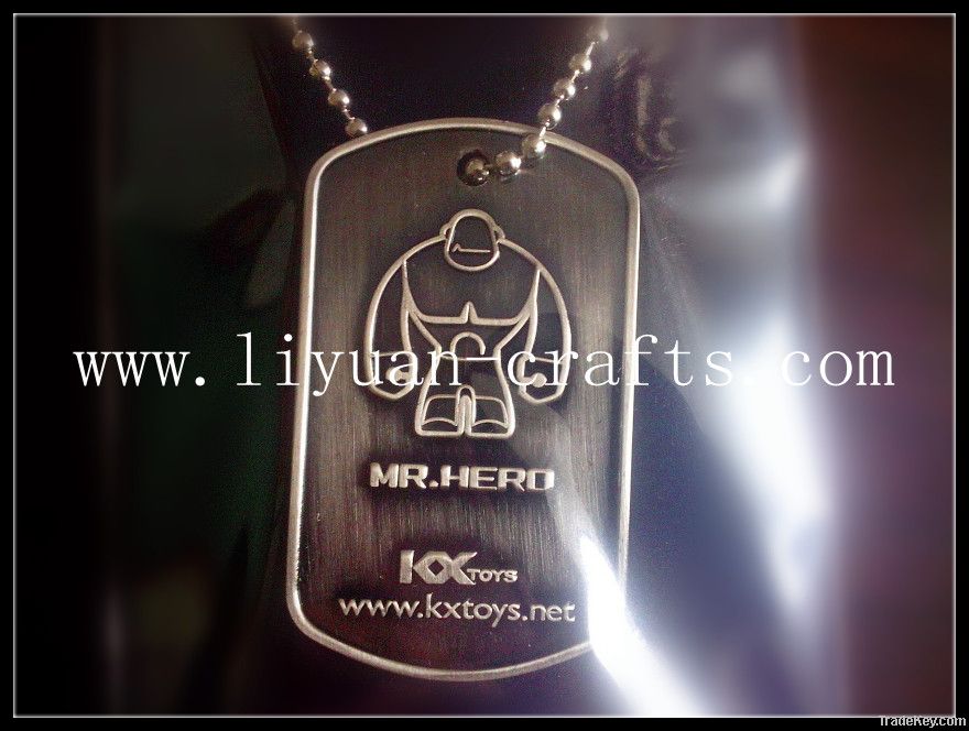 metal dog tag