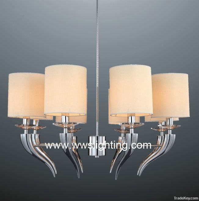 Wrought Iron crystal chandelier light-Modern chandelier-dinning light